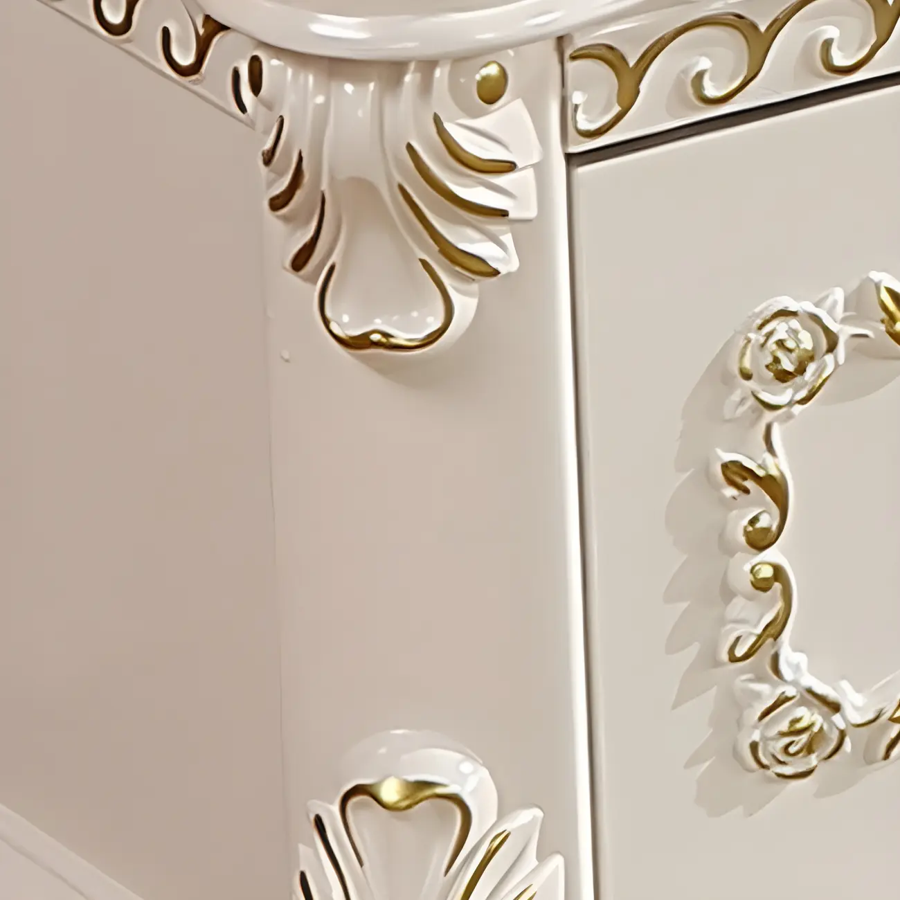 Glam Marble Top TV Stand with Drawers for Living Room Image - 7 | homeyfad