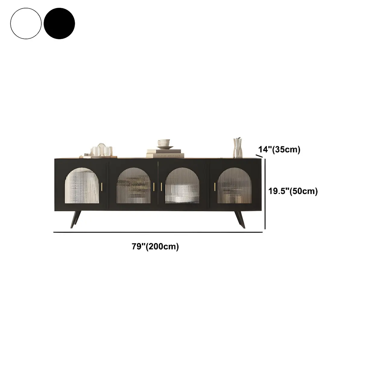 Industrial Metal TV Stand with Splayed Legs for Living Room Image - 18 | homeyfad