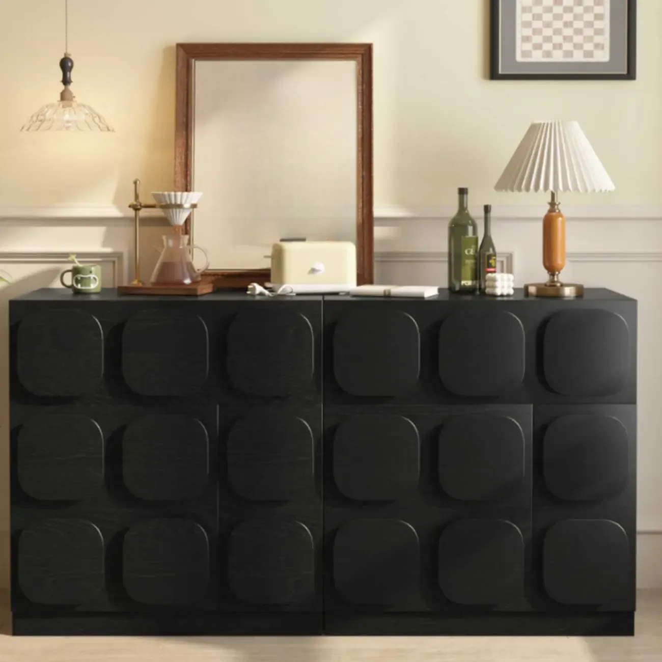 Rectangular Cabinet for home Decor with Unique appearance  Image - 1