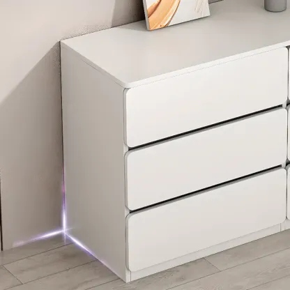 Artistic Rectangle Accent Chests with Free Standing Design Image - 4