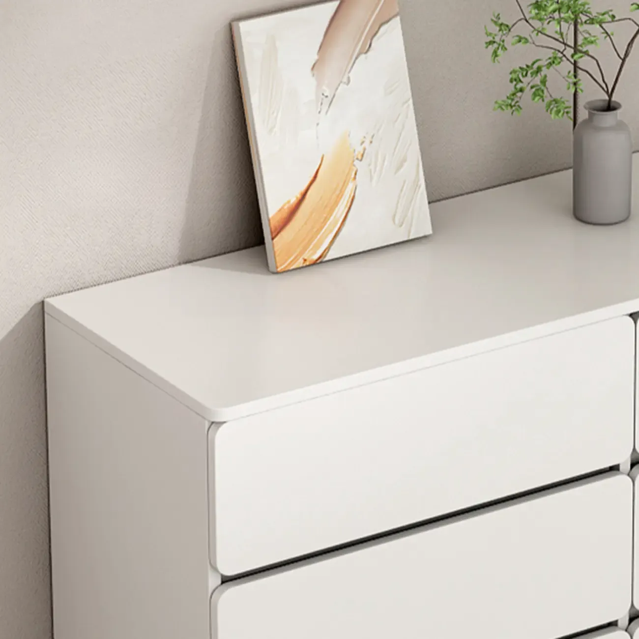 Artistic Rectangle Accent Chests with Free Standing Design Image - 8