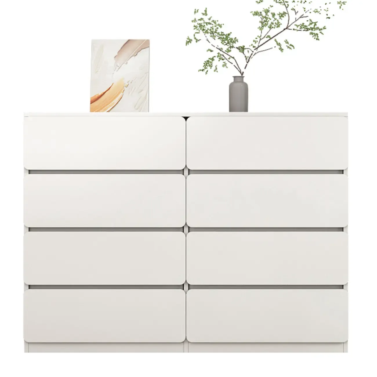 Artistic Rectangle Accent Chests with Free Standing Design Image - 9