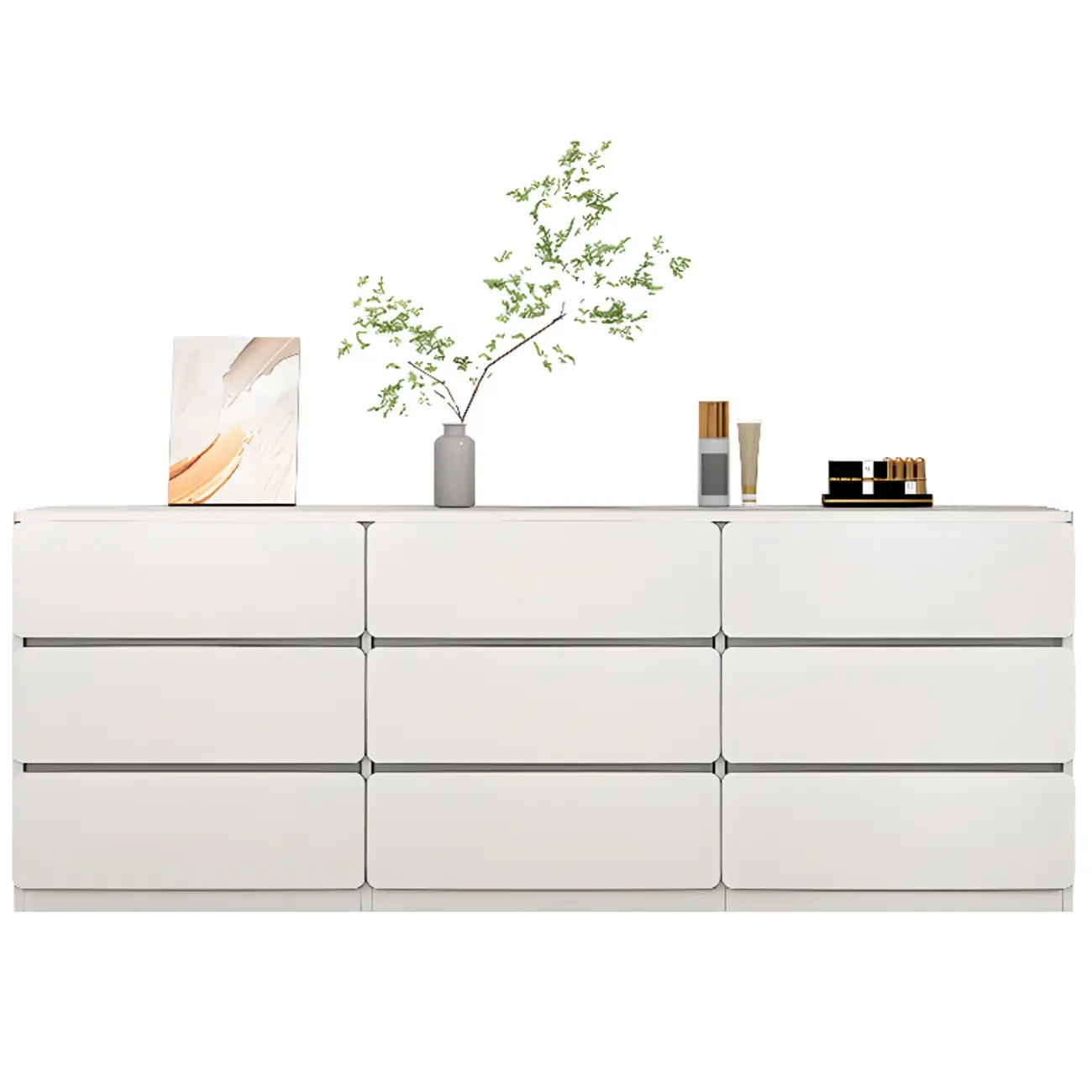 Artistic Rectangle Accent Chests with Free Standing Design Image - 13