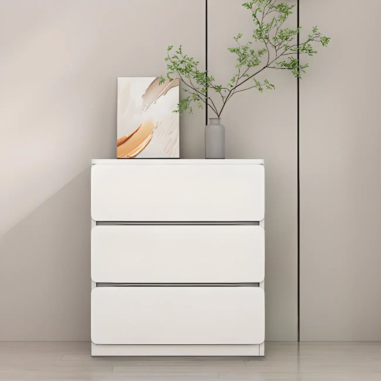 Artistic Rectangle Accent Chests with Free Standing Design Image - 16