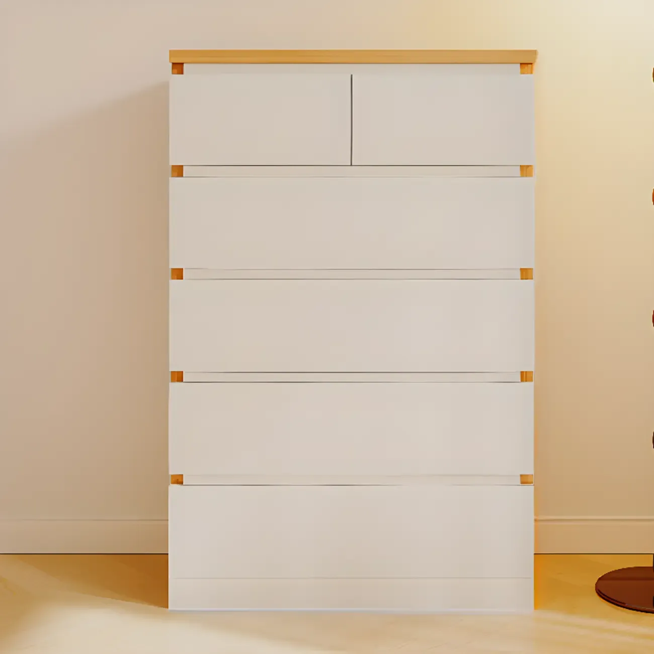 Small Accent Cabinet for Living Room Storage with Modern Style Image - 5