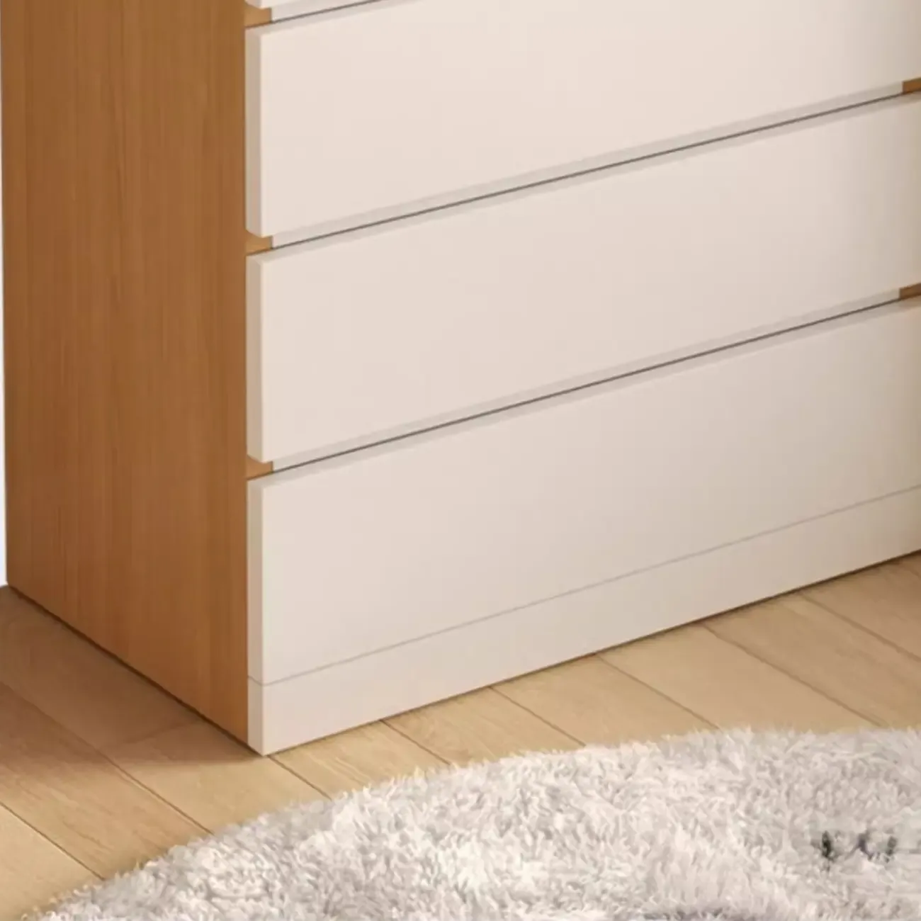 Small Accent Cabinet for Living Room Storage with Modern Style Image - 8