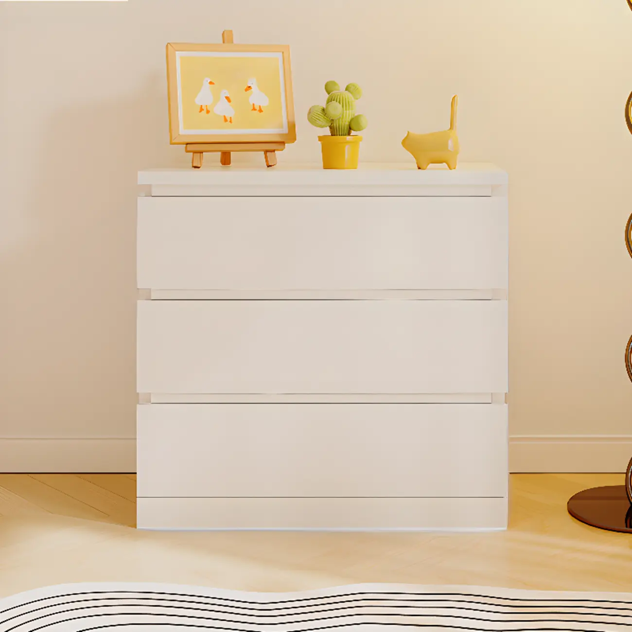 Small Accent Cabinet for Living Room Storage with Modern Style Image - 12 | homeyfad