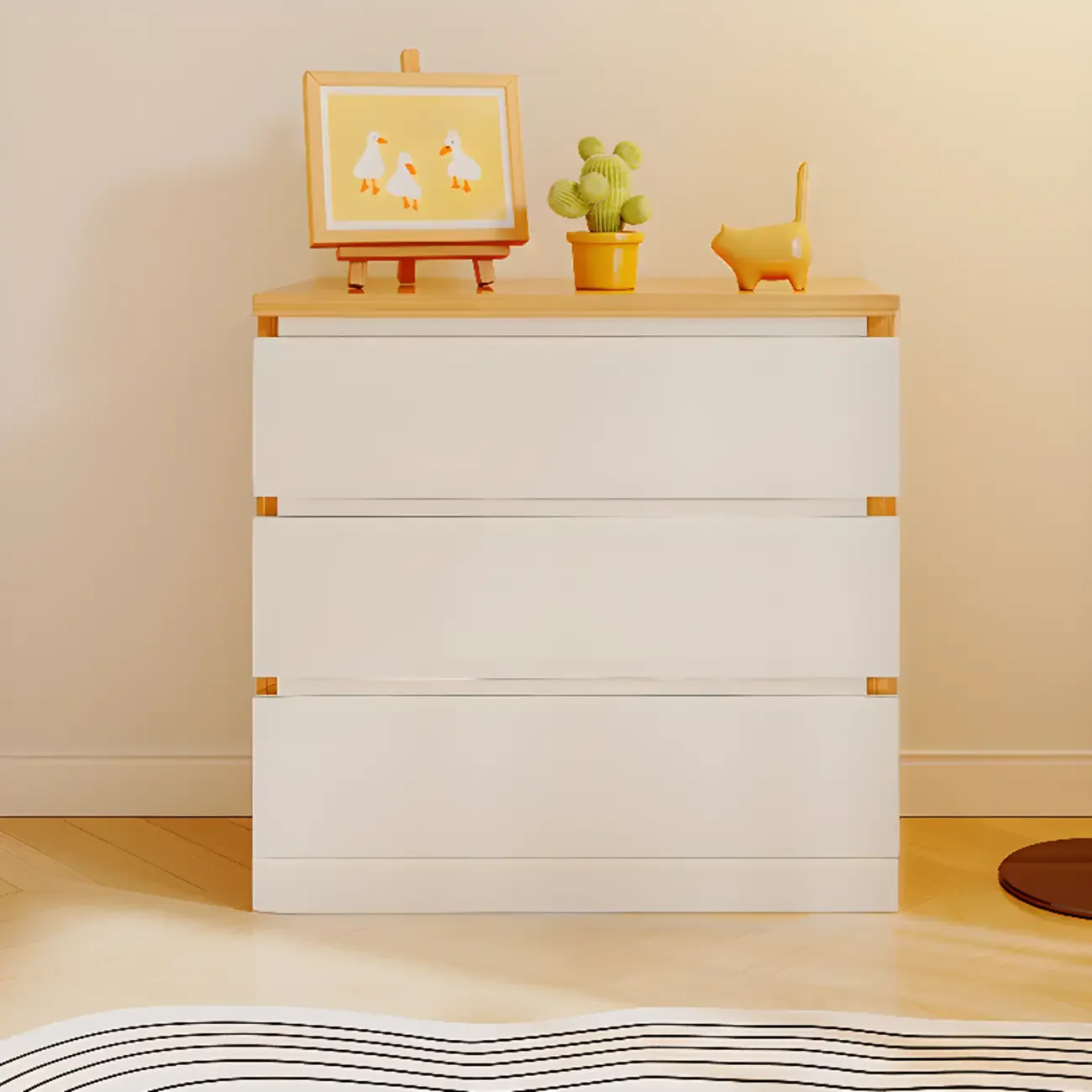 Small Accent Cabinet for Living Room Storage with Modern Style | HomeyFad