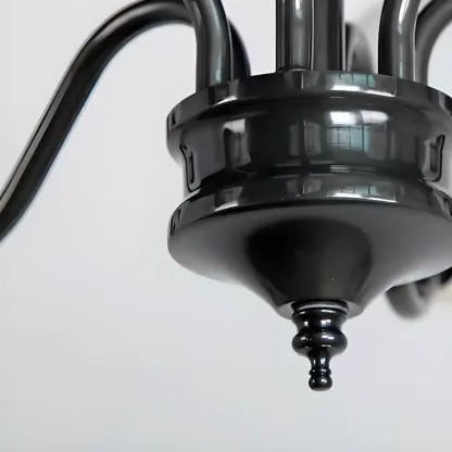 Modern White Globe Glass Chandelier for Living Room Decor Image - 11