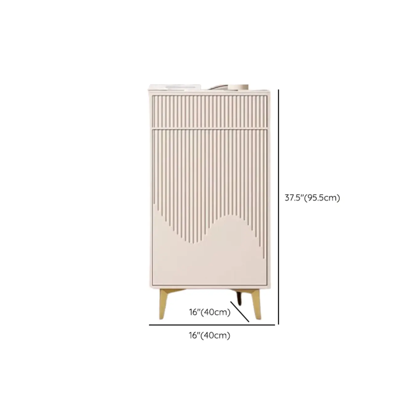 Khaki Accent Cabinet with Unique Finish for Indoor Decor Image - 14 | homeyfad