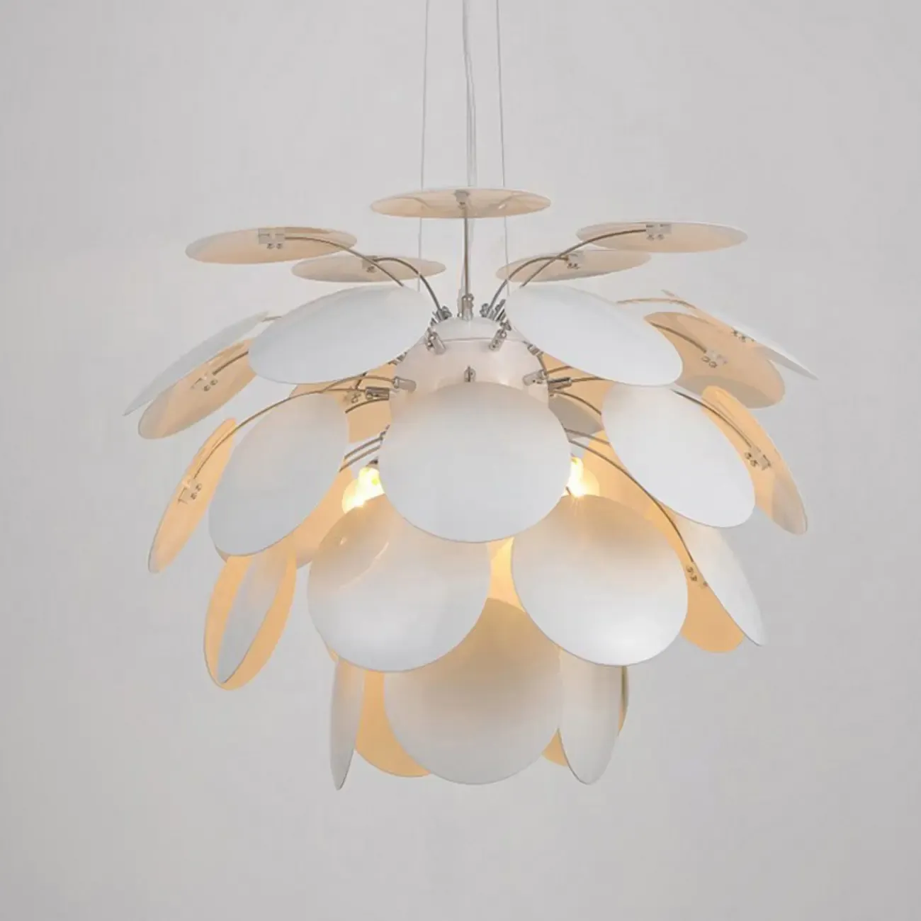 5 Tiers Modern Chandelier with Adjustable Metal Structure Image - 8