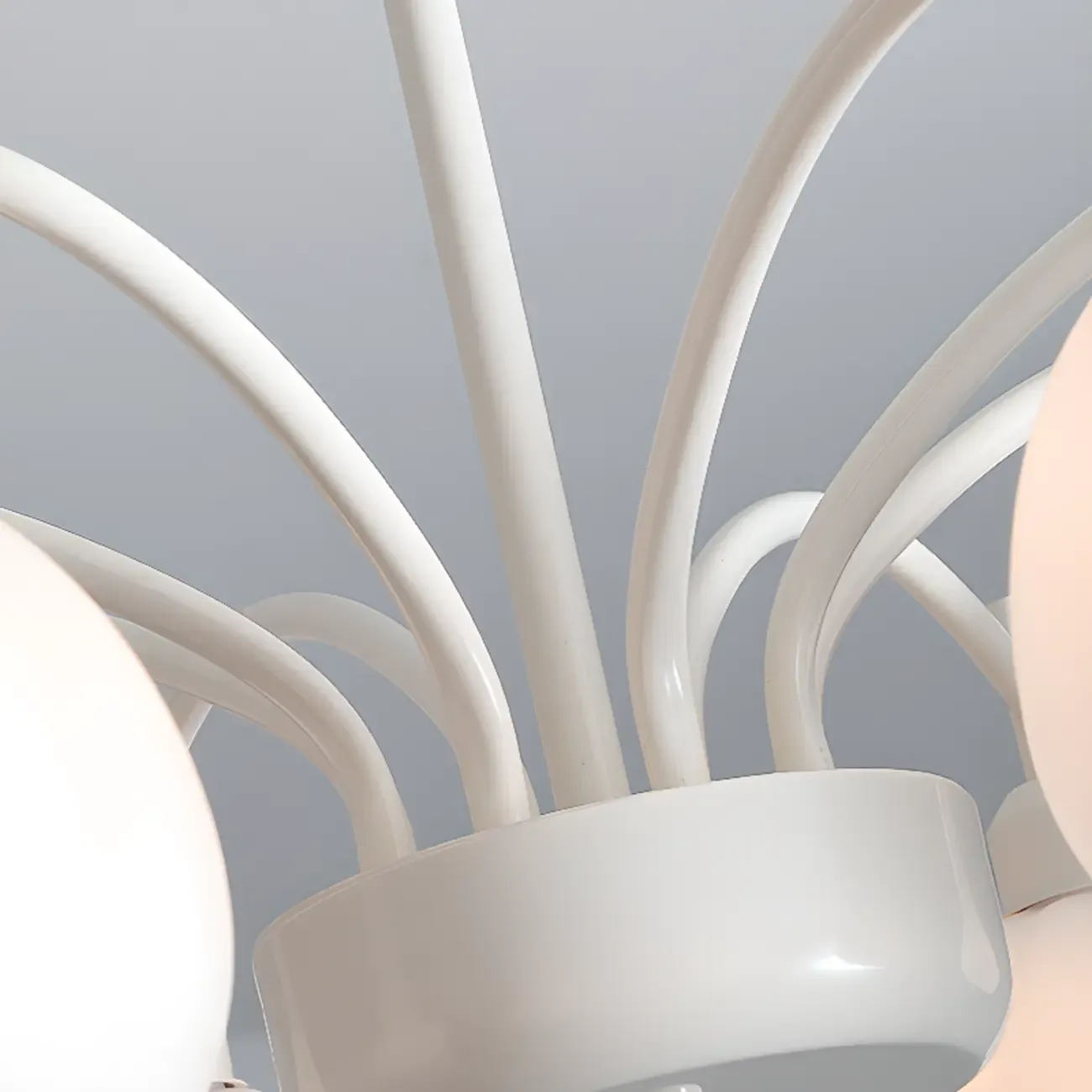 Modern 6-Light Floral Shape Chandelier for Living Room  Image - 10