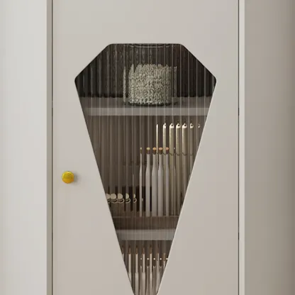 Wooden Lighting Kitchen Cabinet with Free-Standing Design  Image - 10