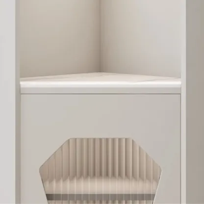 Wooden Lighting Kitchen Cabinet with Free-Standing Design  Image - 15