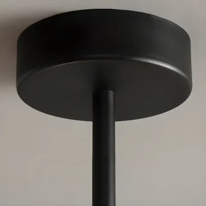 Modern Industrial Linear Chandelier with Adjustable Height Image - 11