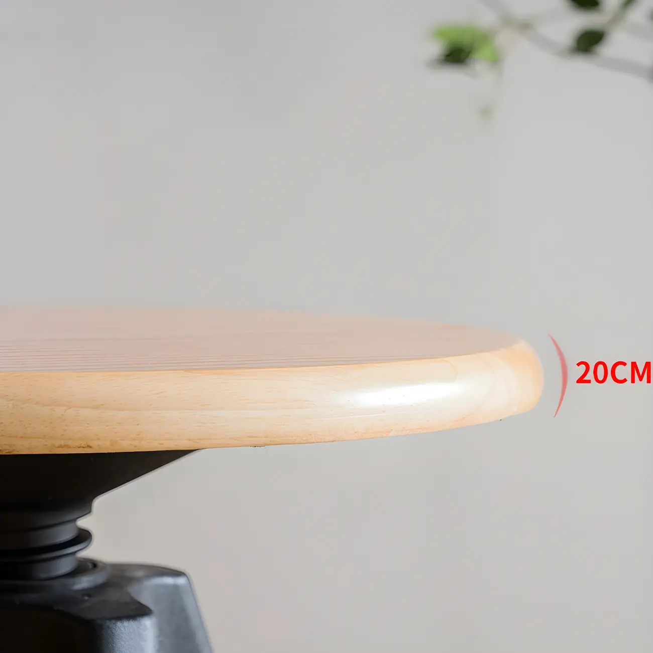 Adjustable Brown Wooden Swivel Backless Bar Stools Image - 13 | homeyfad