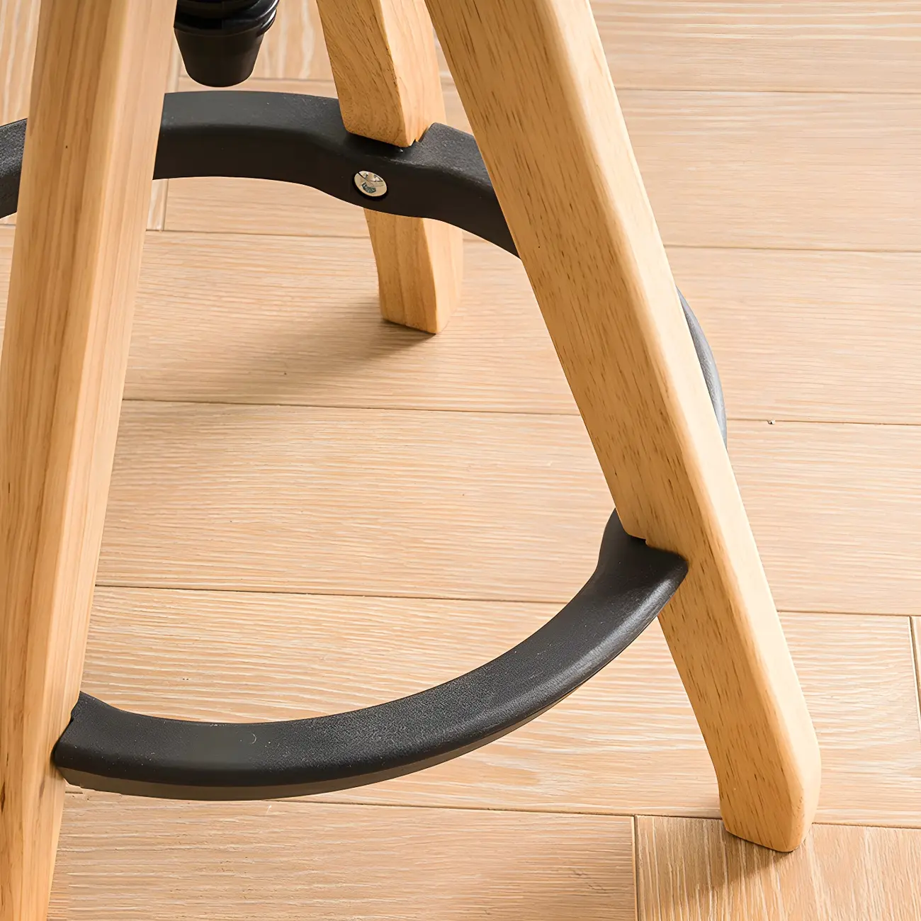 Adjustable Brown Wooden Swivel Backless Bar Stools Image - 14 | homeyfad