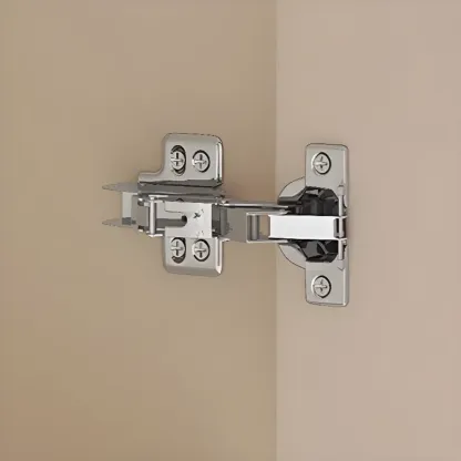 Minimalist wooden White Accent Cabinet with Straight Legs Image - 10