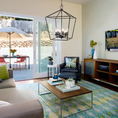 Industrial Black Cage Metal Chandelier for Home Decor Image - 4