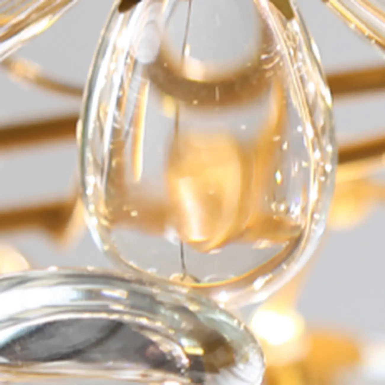 Modern Crystal Branch Chandelier with Adjustable Length Image - 10 | homeyfad