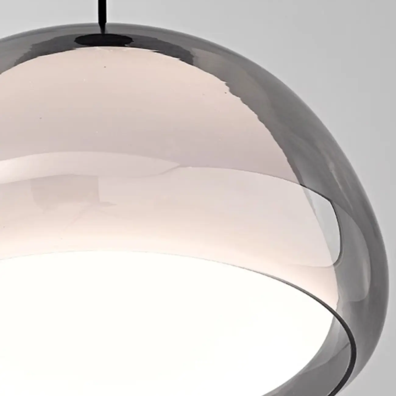Nordic Jelly Milky Glass LED Pendant Lamp for Living Room Image - 8 | homeyfad