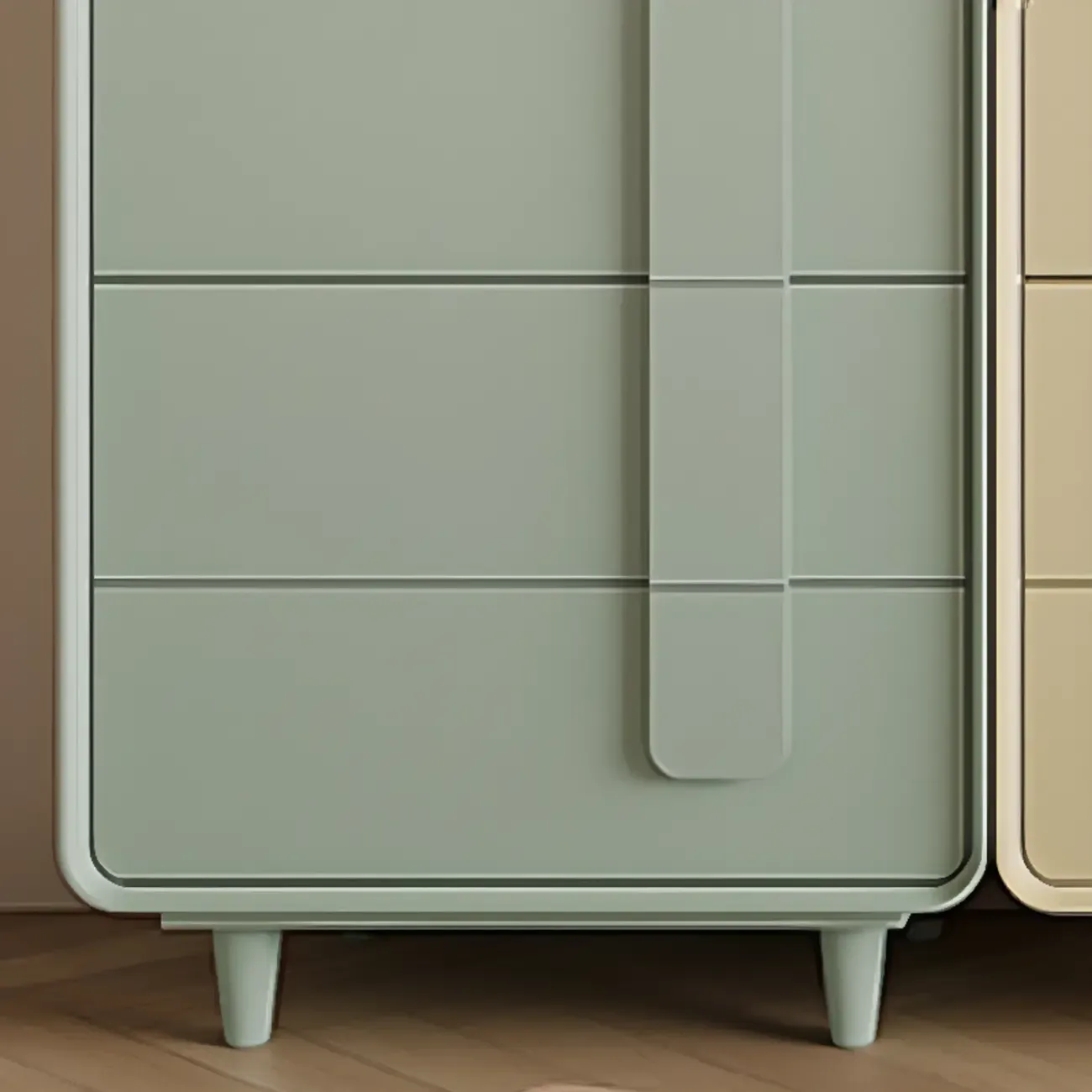 Modern Green Storage Cabinet with Different Size for Indoor Image - 6