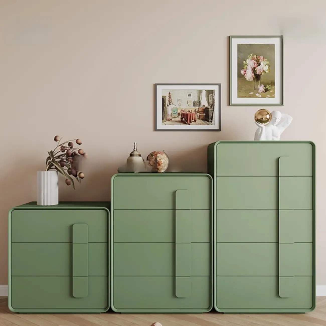 Standard 	Free-Standing Accent Chest with Stylish Appearence Image - 8 | homeyfad