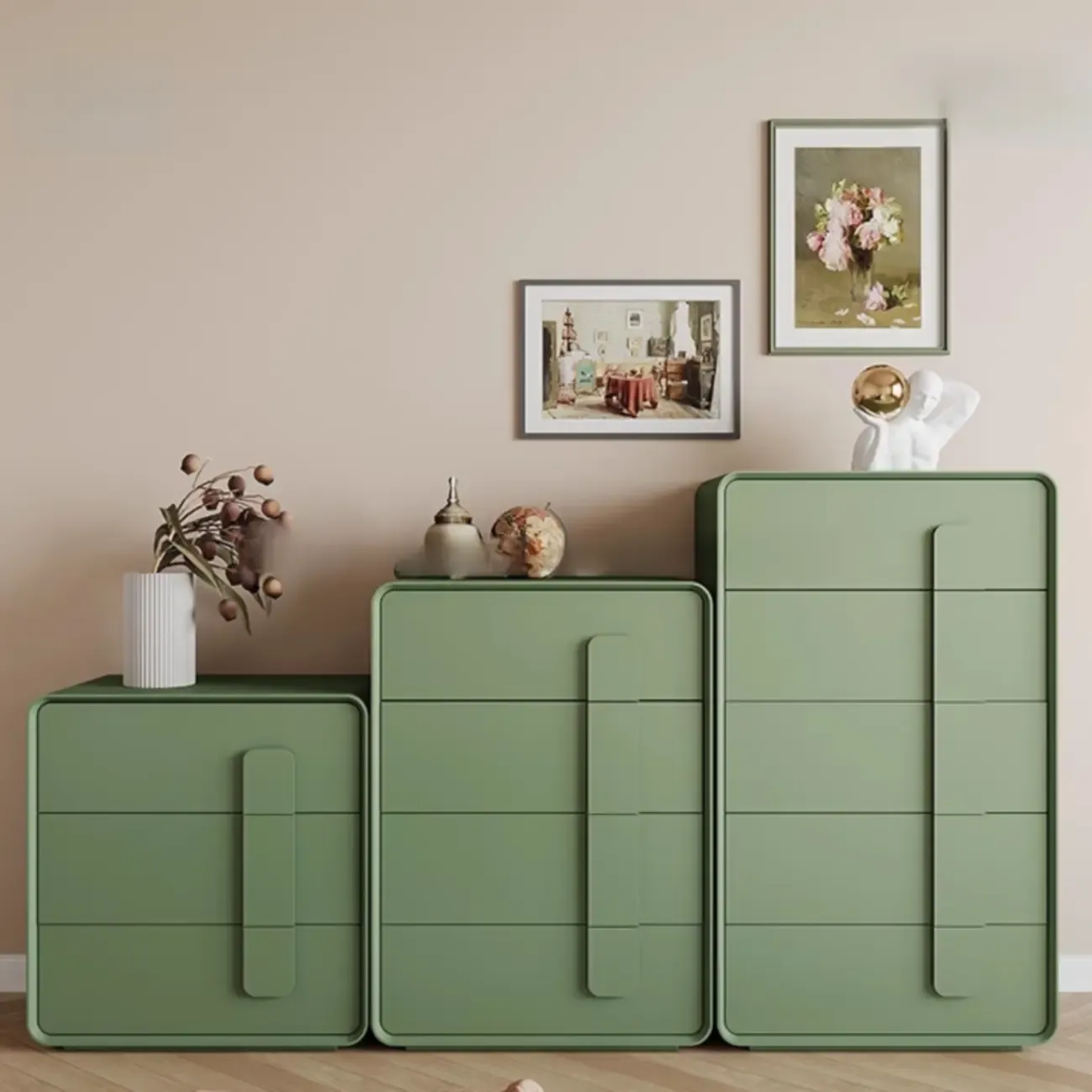 Standard 	Free-Standing Accent Chest with Stylish Appearence Image - 8
