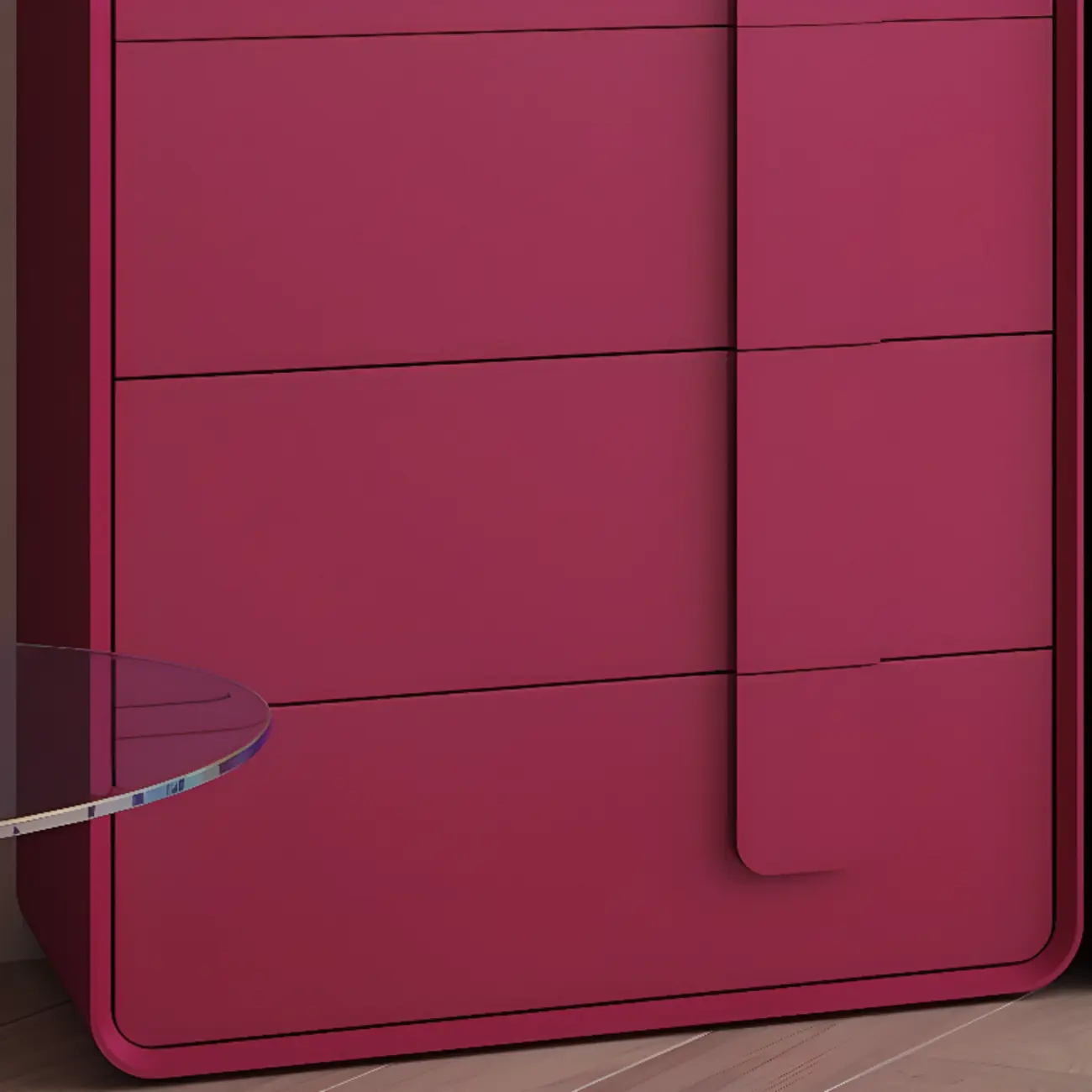 Standard 	Free-Standing Accent Chest with Stylish Appearence Image - 13 | homeyfad