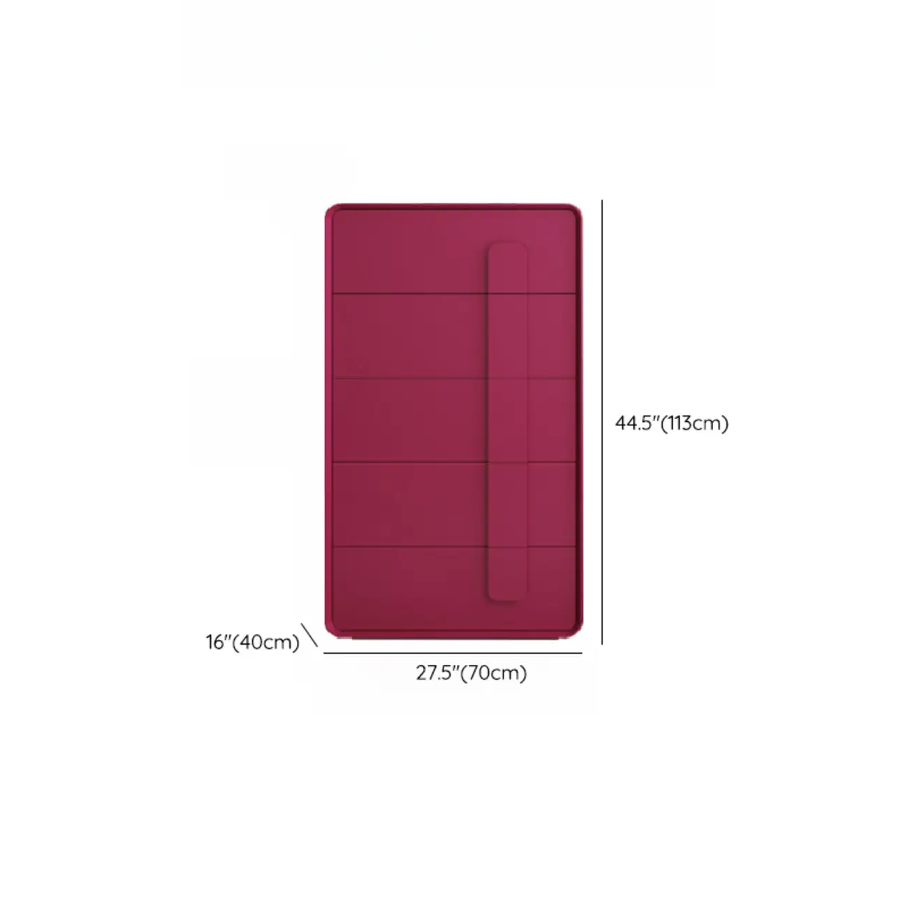 Standard 	Free-Standing Accent Chest with Stylish Appearence Image - 17 | homeyfad