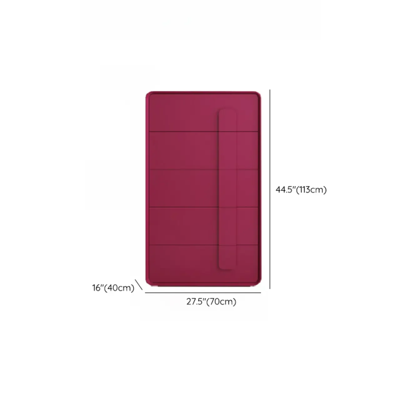 Standard 	Free-Standing Accent Chest with Stylish Appearence Image - 17