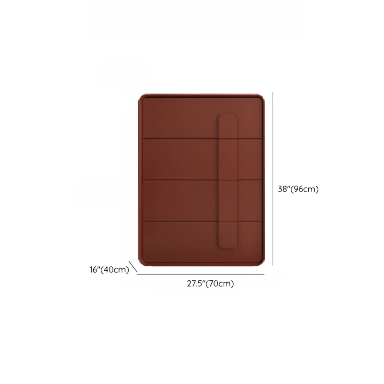 Standard 	Free-Standing Accent Chest with Stylish Appearence Image - 18