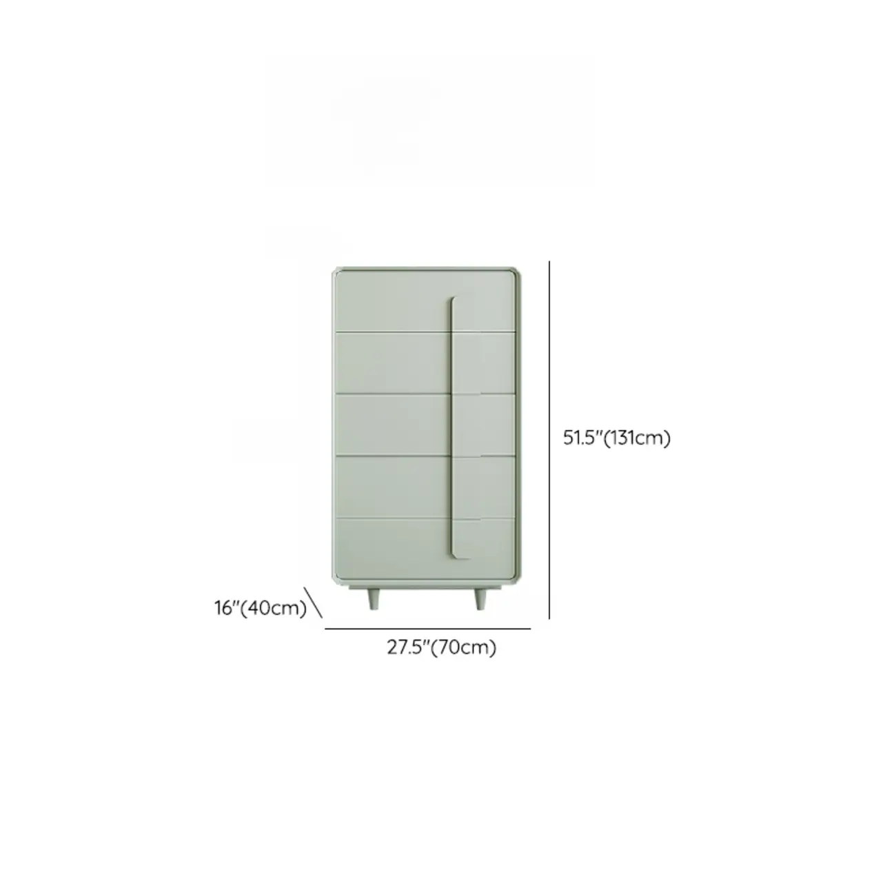 Standard 	Free-Standing Accent Chest with Stylish Appearence Image - 19 | homeyfad