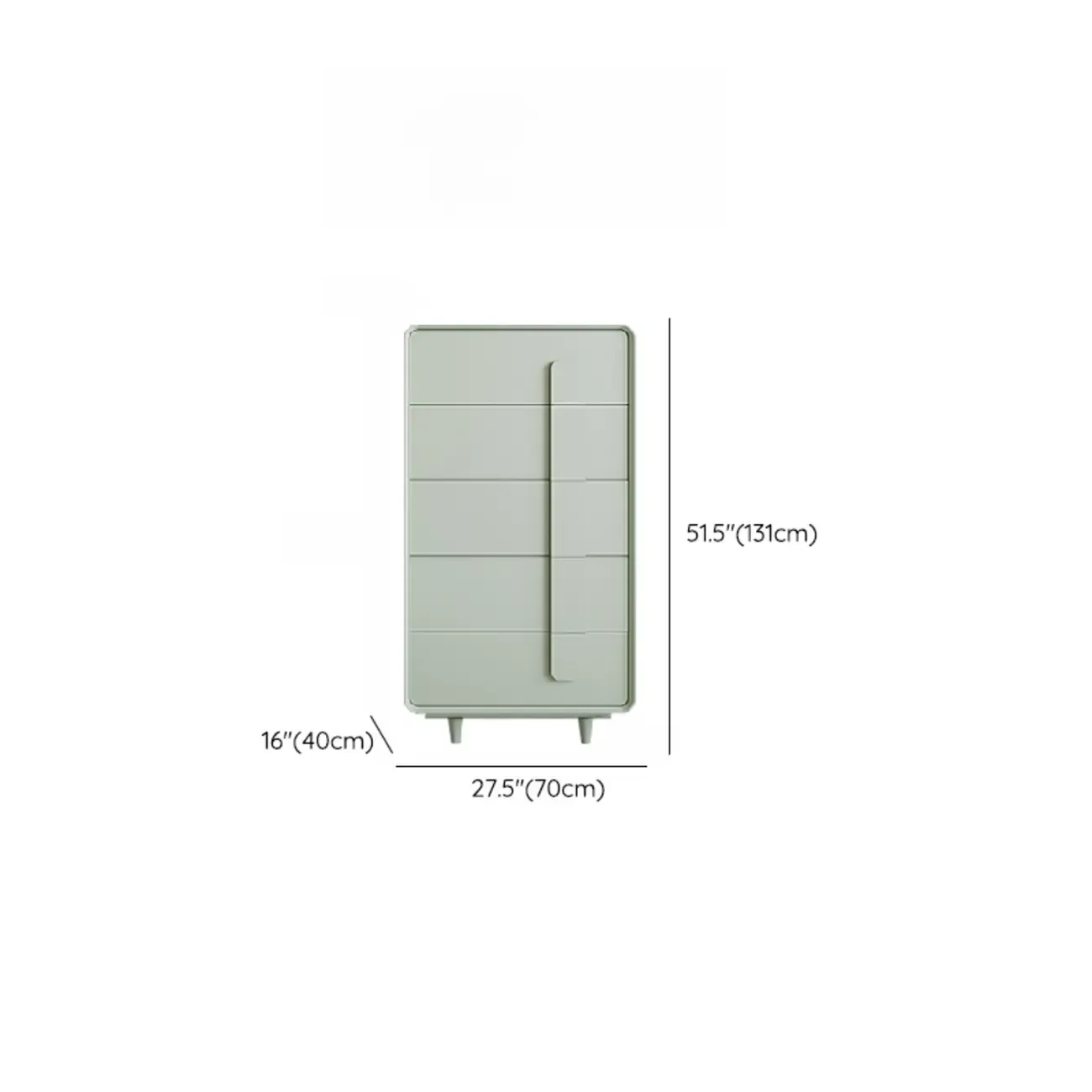 Standard 	Free-Standing Accent Chest with Stylish Appearence Image - 19