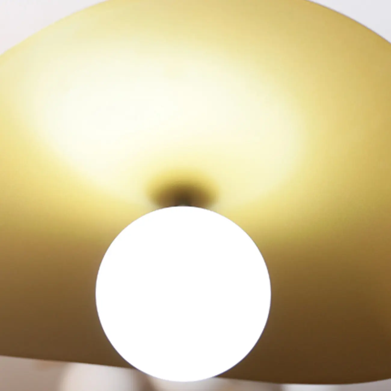 Designer White Glass Globe Pendant Light with Lotus Leaf Shade for Living Room Image - 8 | homeyfad