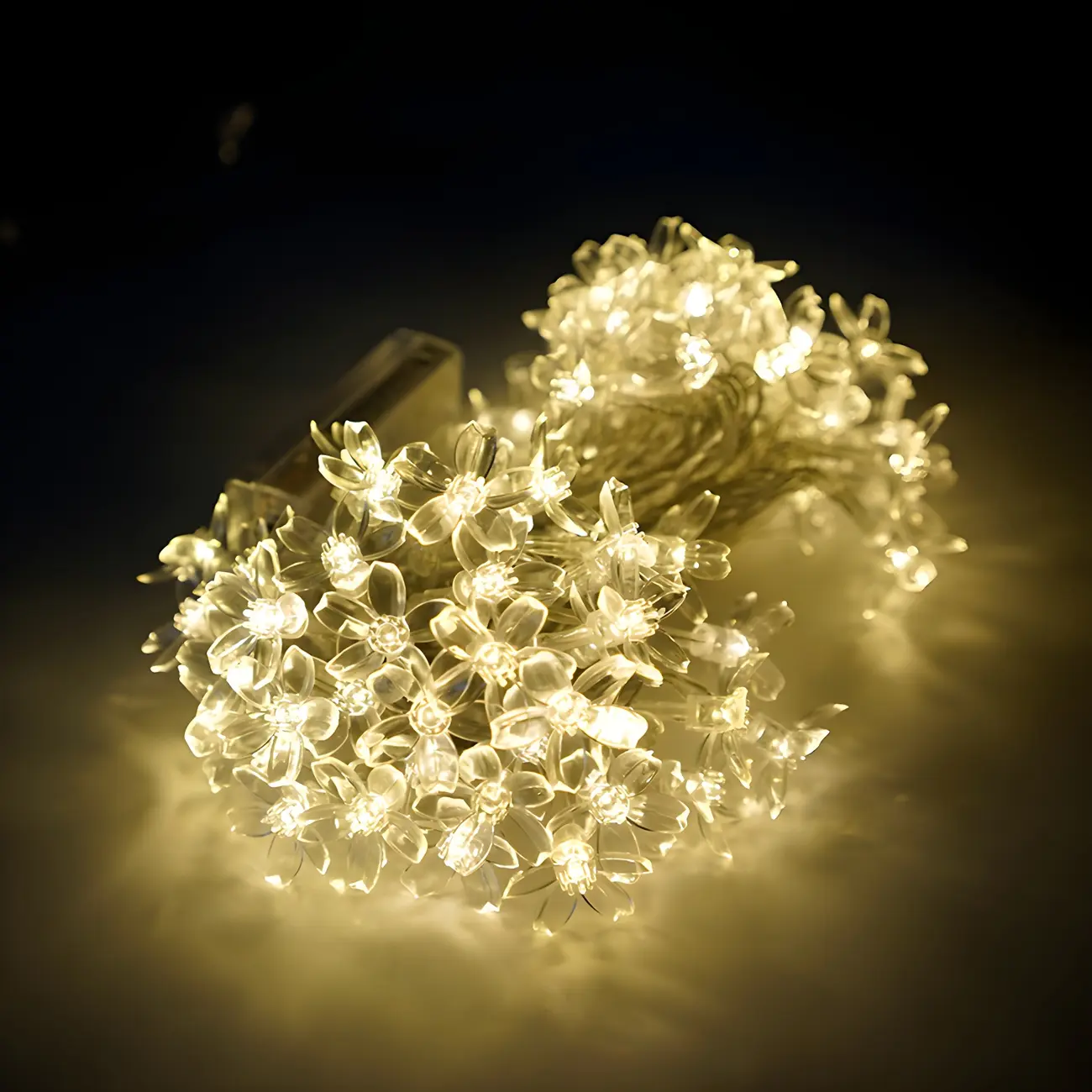Romantic Clear Cherry Blossom LED String Lights Image - 1 | homeyfad