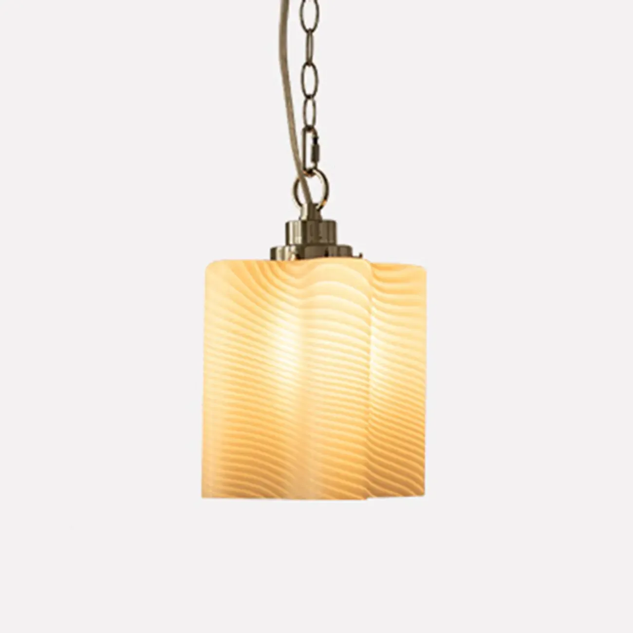 Natural Cylinder Wood Pendant Light for Living Room. Image - 9