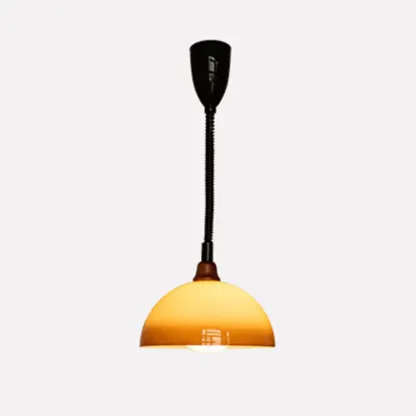Natural Cylinder Wood Pendant Light for Living Room. Image - 11