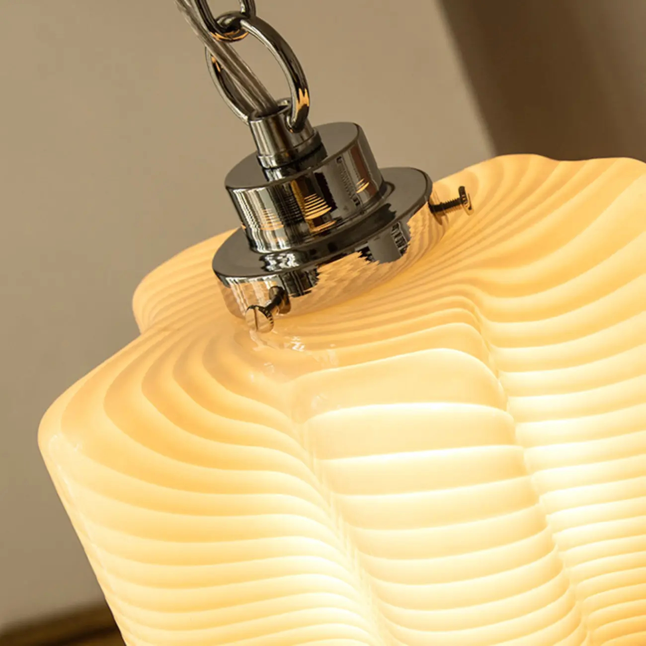 Natural Cylinder Wood Pendant Light for Living Room. Image - 13 | homeyfad