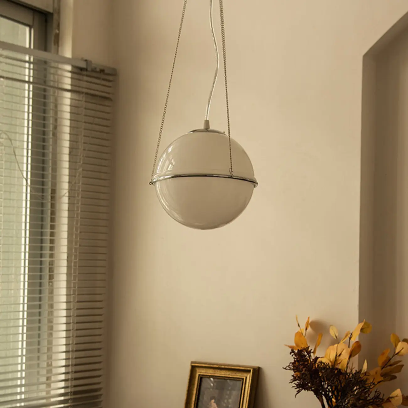 Natural Cylinder Wood Pendant Light for Living Room. Image - 16 | homeyfad