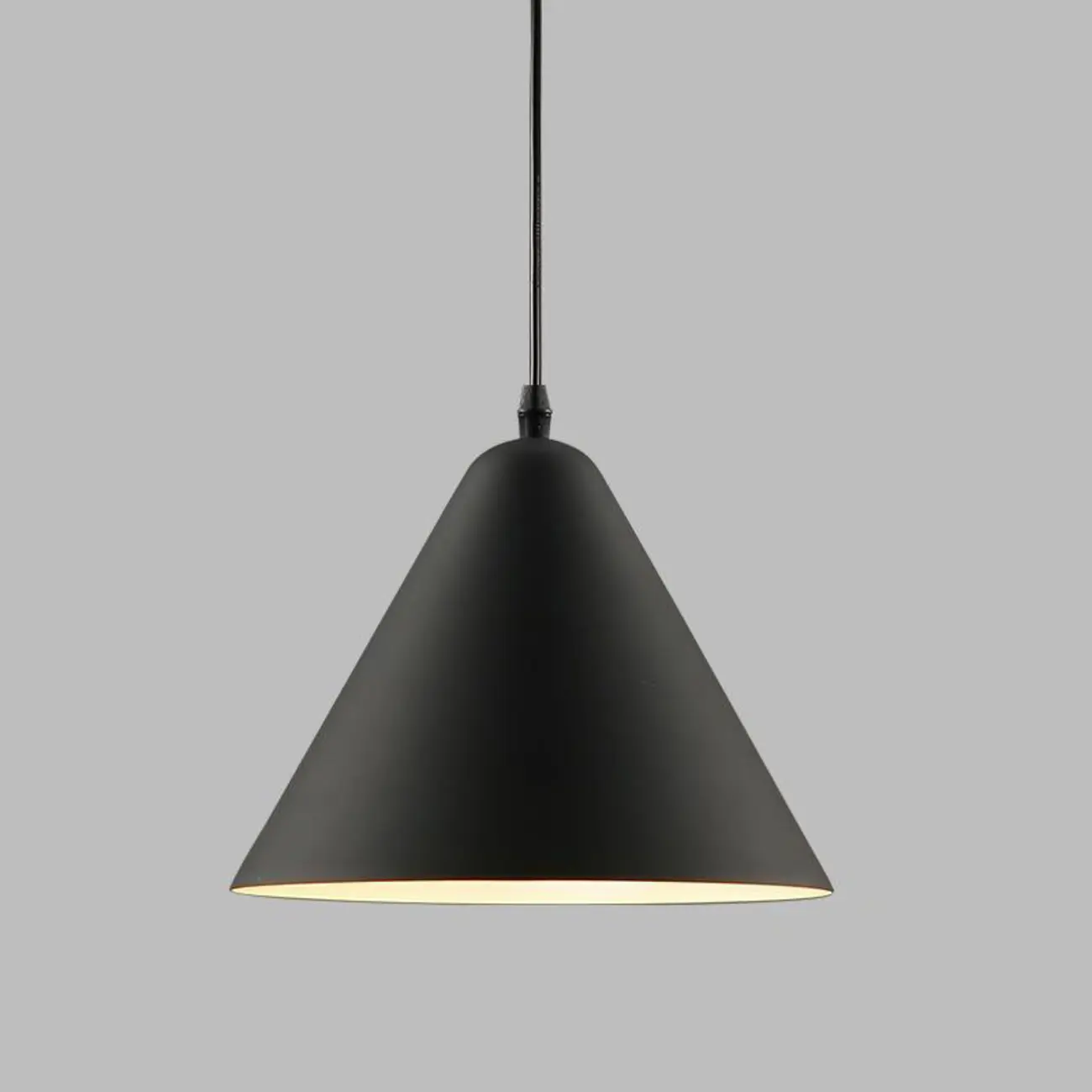 Minimalist Aluminum Colorful Cone Pendant Lamp Image - 2 | homeyfad