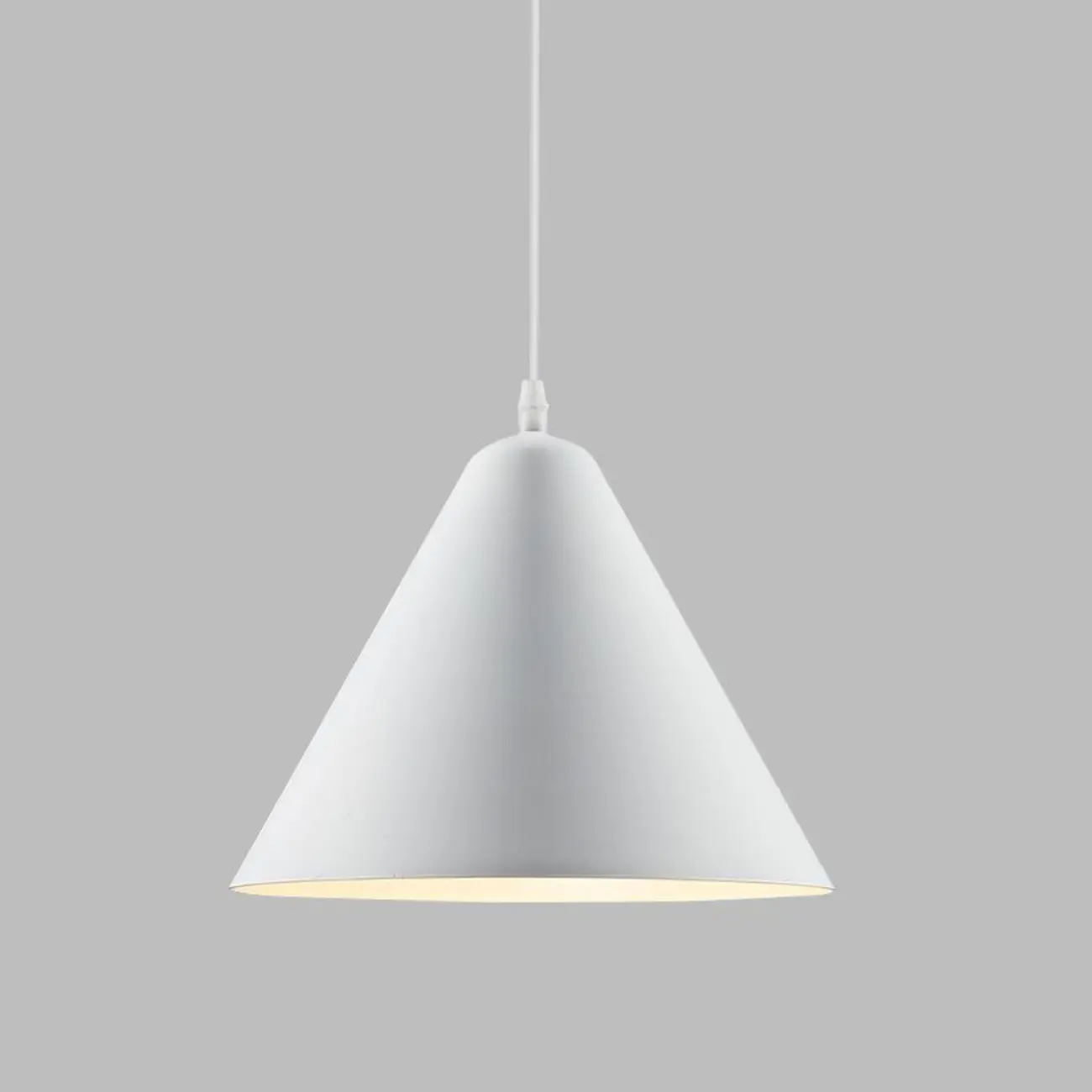 Minimalist Aluminum Colorful Cone Pendant Lamp Image - 12 | homeyfad