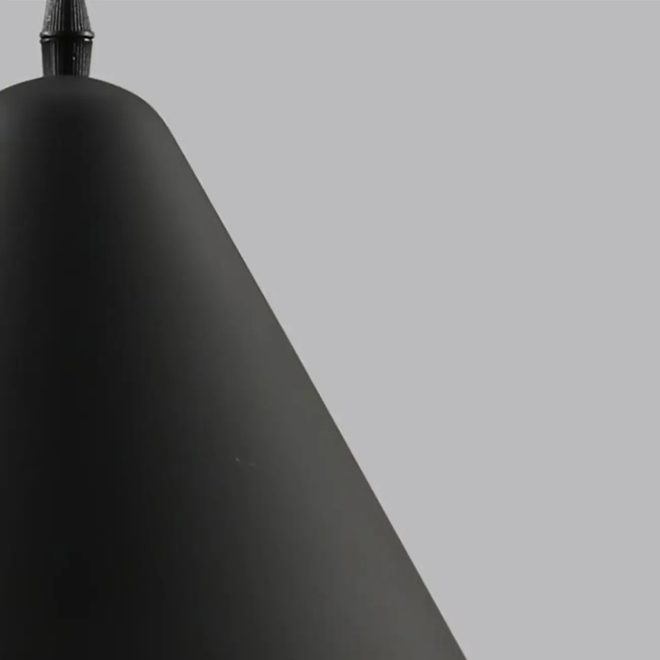 Minimalist Aluminum Colorful Cone Pendant Lamp Image - 19