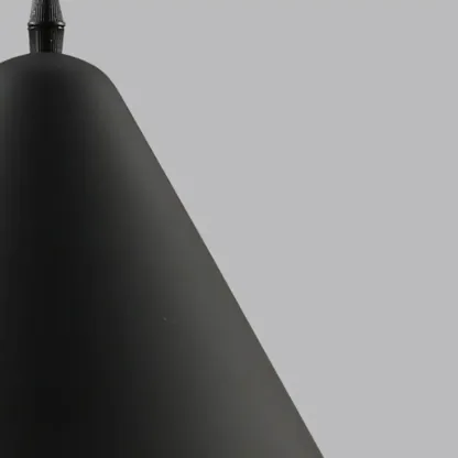 Minimalist Aluminum Colorful Cone Pendant Lamp Image - 19