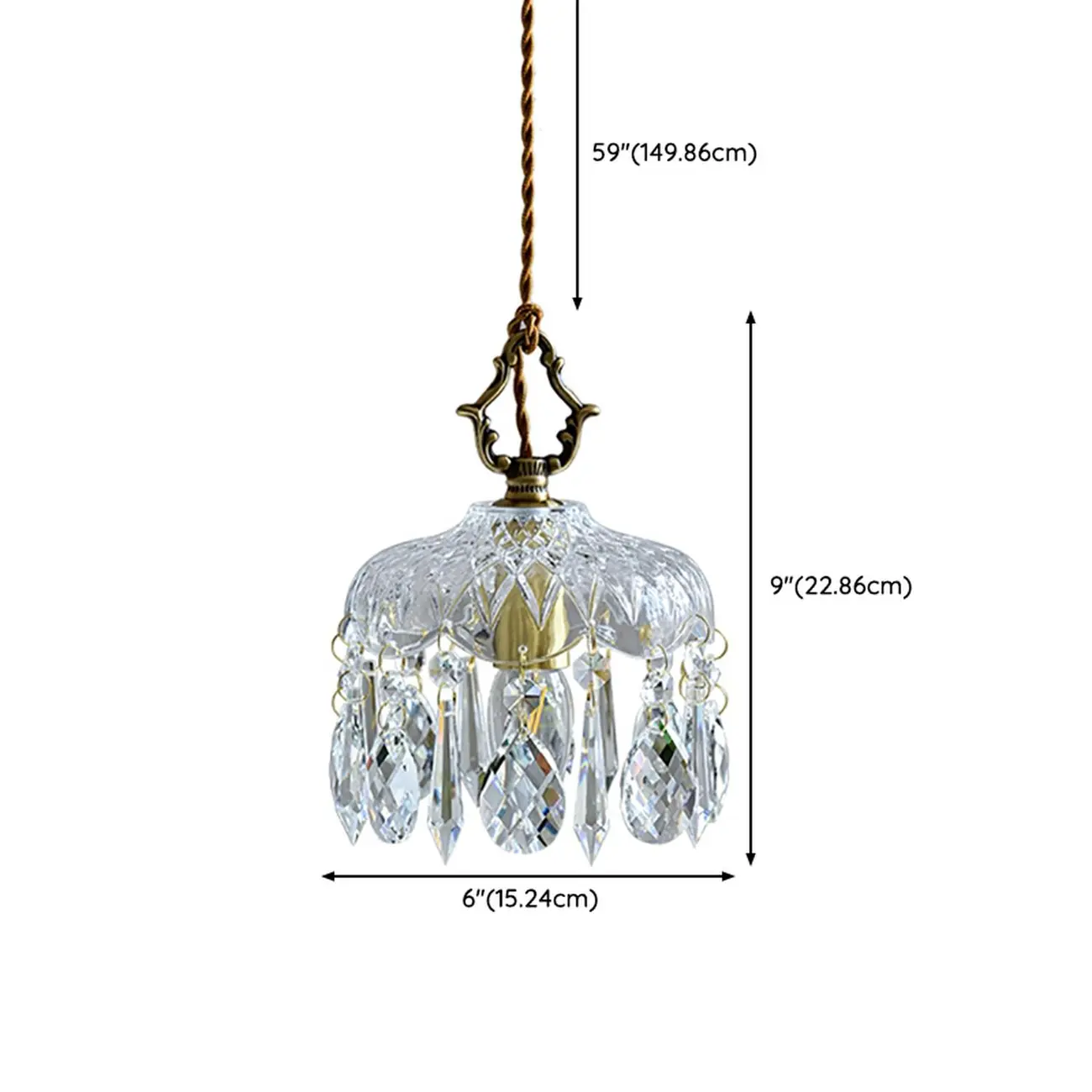 Elegant Clear Crystal Chandelier with Luxurious Accents for Living Room #size | homeyfad