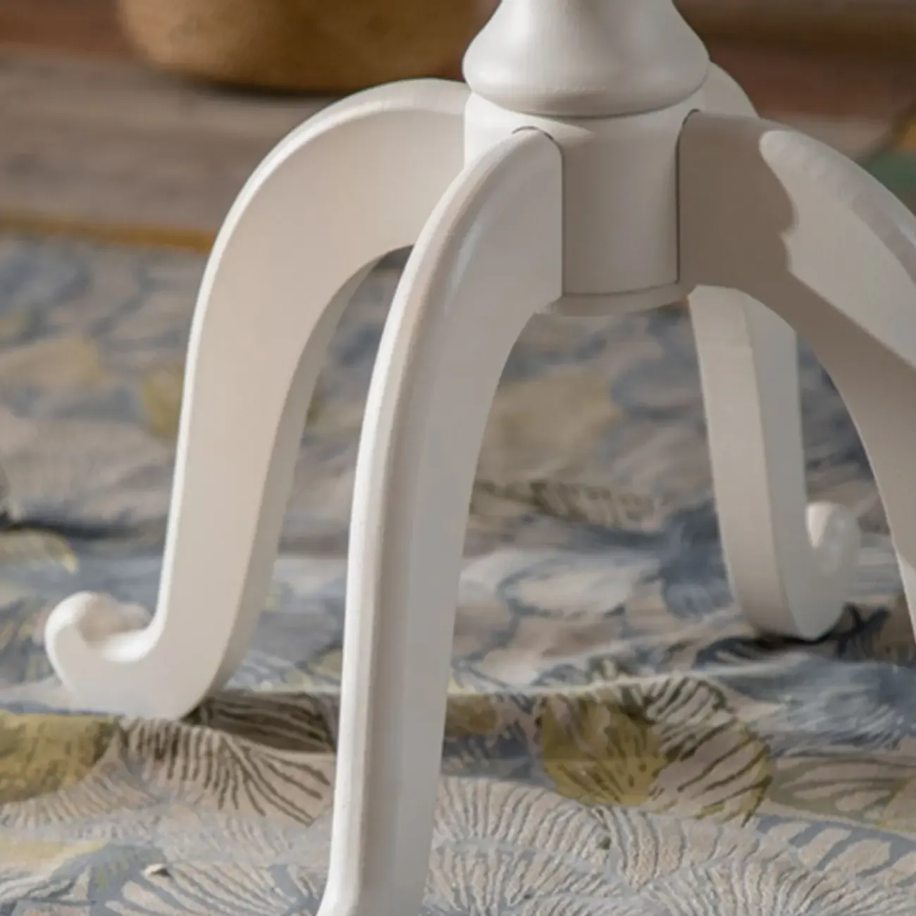 Rustic Wood Accent Side Table with Tray Top for Living Room Image - 8