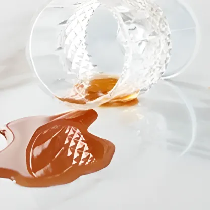 Modern White Nesting Coffee Table Set in Round Design Image - 16