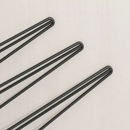 Solid Round Wood Side Table with Tray Top for Sofa Image - 8