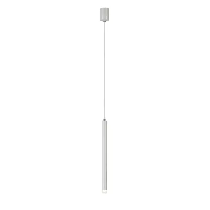 Nordic Sleek Black Linear LED Pendant Light for Living Room Image - 2