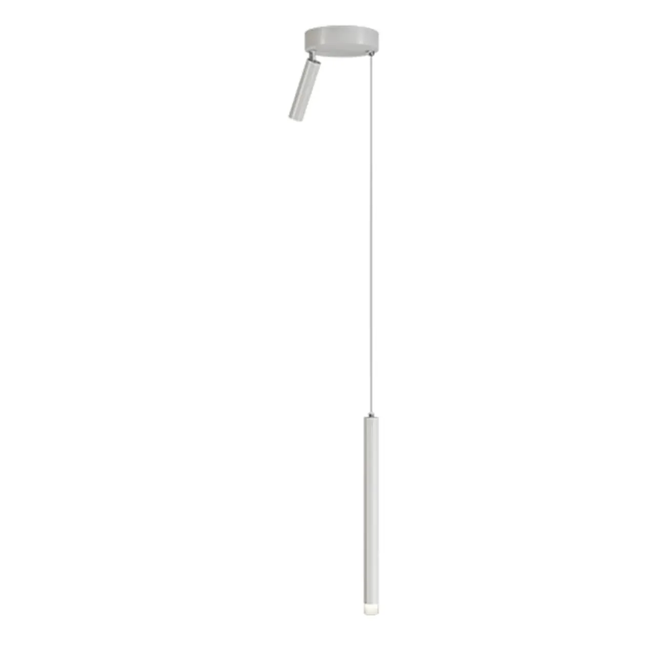 Nordic Sleek Black Linear LED Pendant Light for Living Room Image - 13